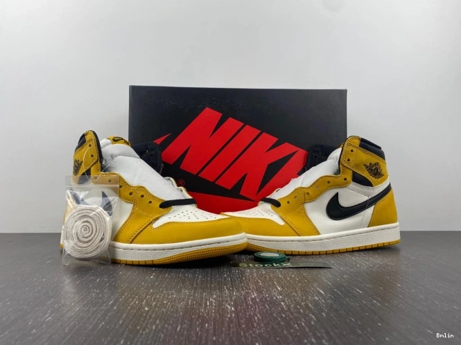 Bmlin shoes OG 1 Air Jordan High Yellow DZ5485-701 Ochre 0713